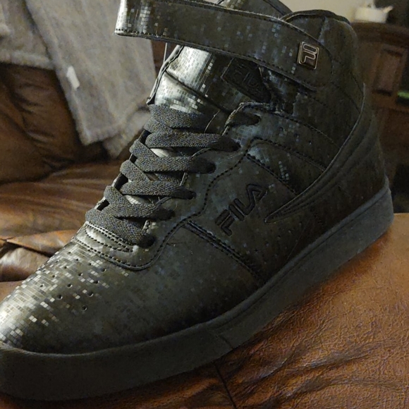 Fills Vulcan black high top shoes - Picture 5 of 6